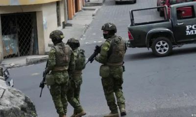 Policía Militar de Ecuador. Foto: DW.