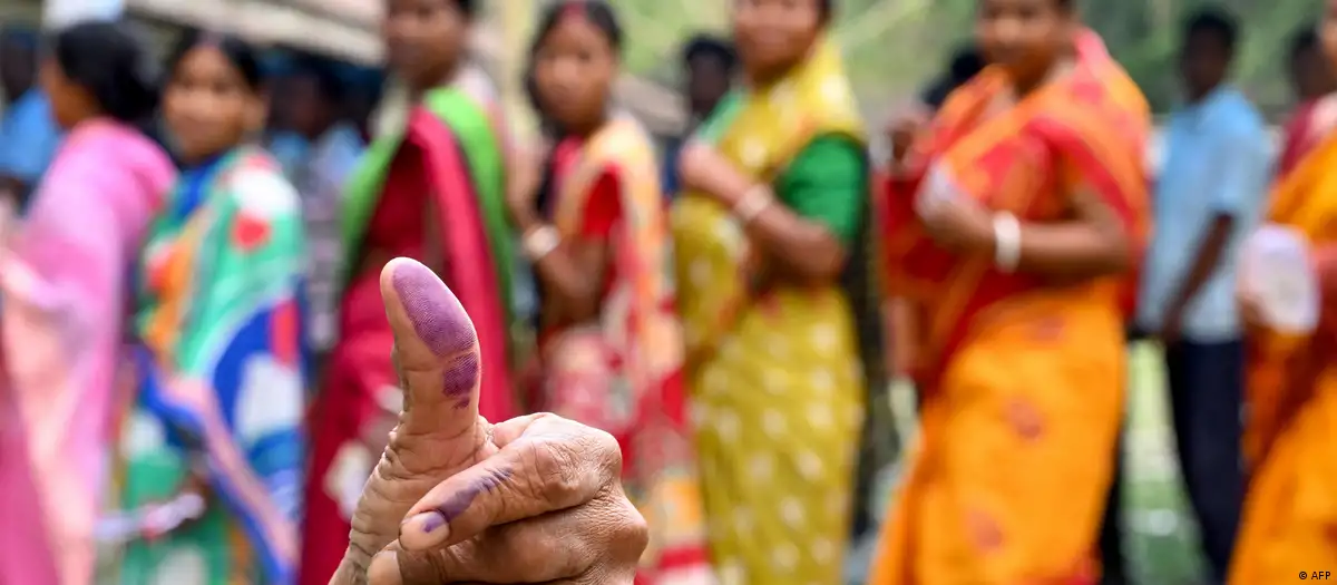 Elecciones en India. Foto:D W