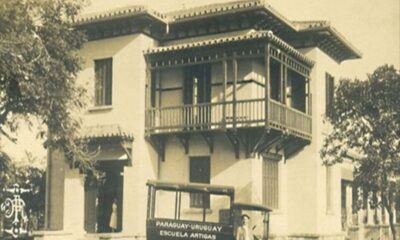 Escuela Artigas. Ca. 1930. Imagen: Portal Guaraní