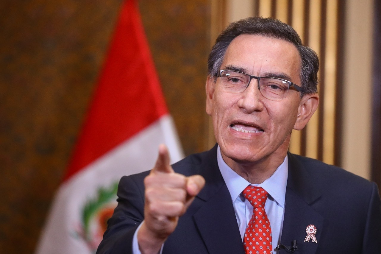 Martín Vizcarra. Foto: Presdiencia Perú.