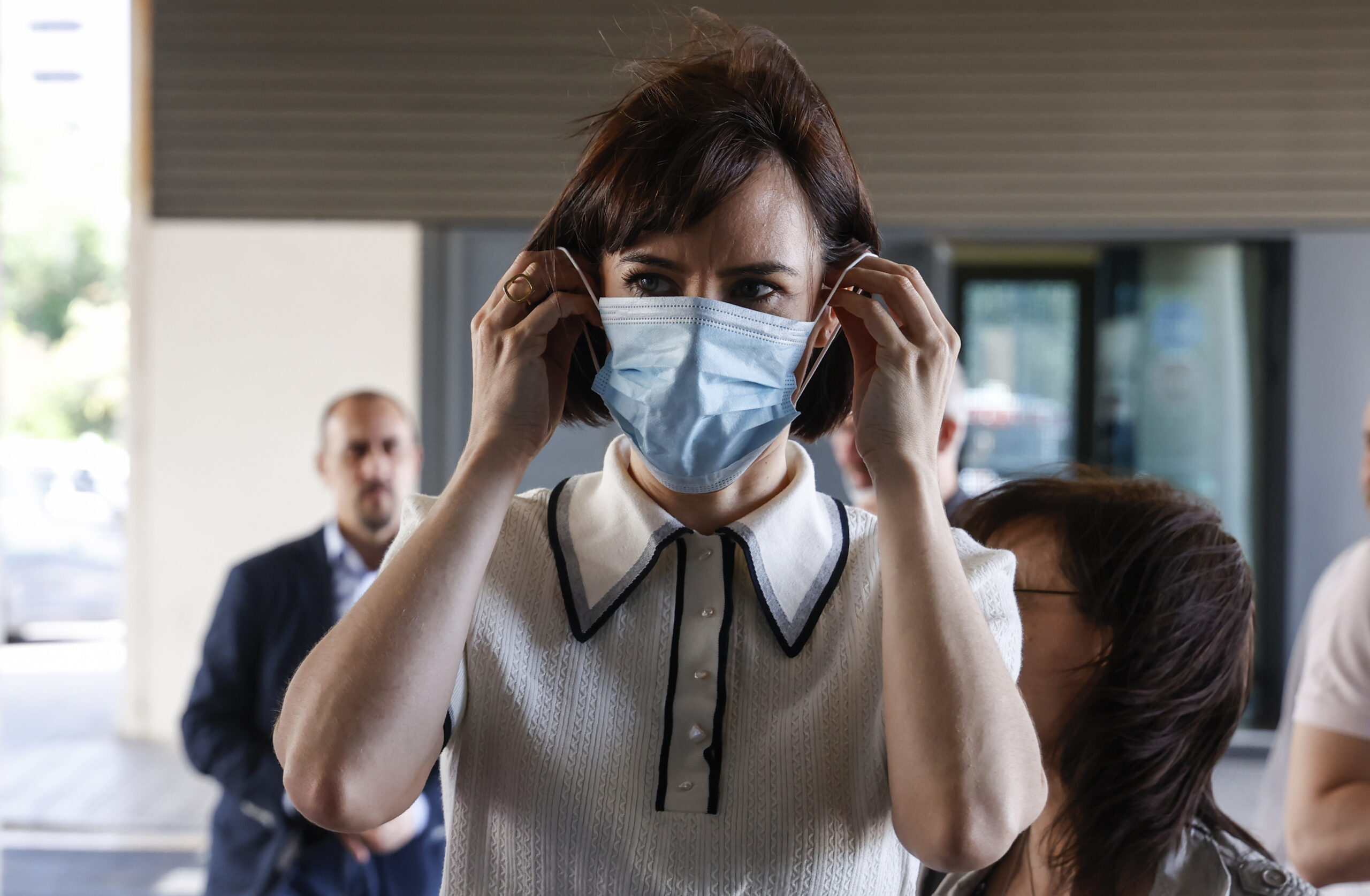 Uso de mascarillas para prevenir el Covid-19. Foto: Rober Solsona / Europa Press.