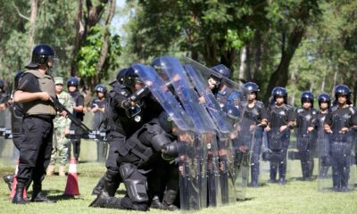 Nuevos agentes penitenciarios. Foto: Gentileza.