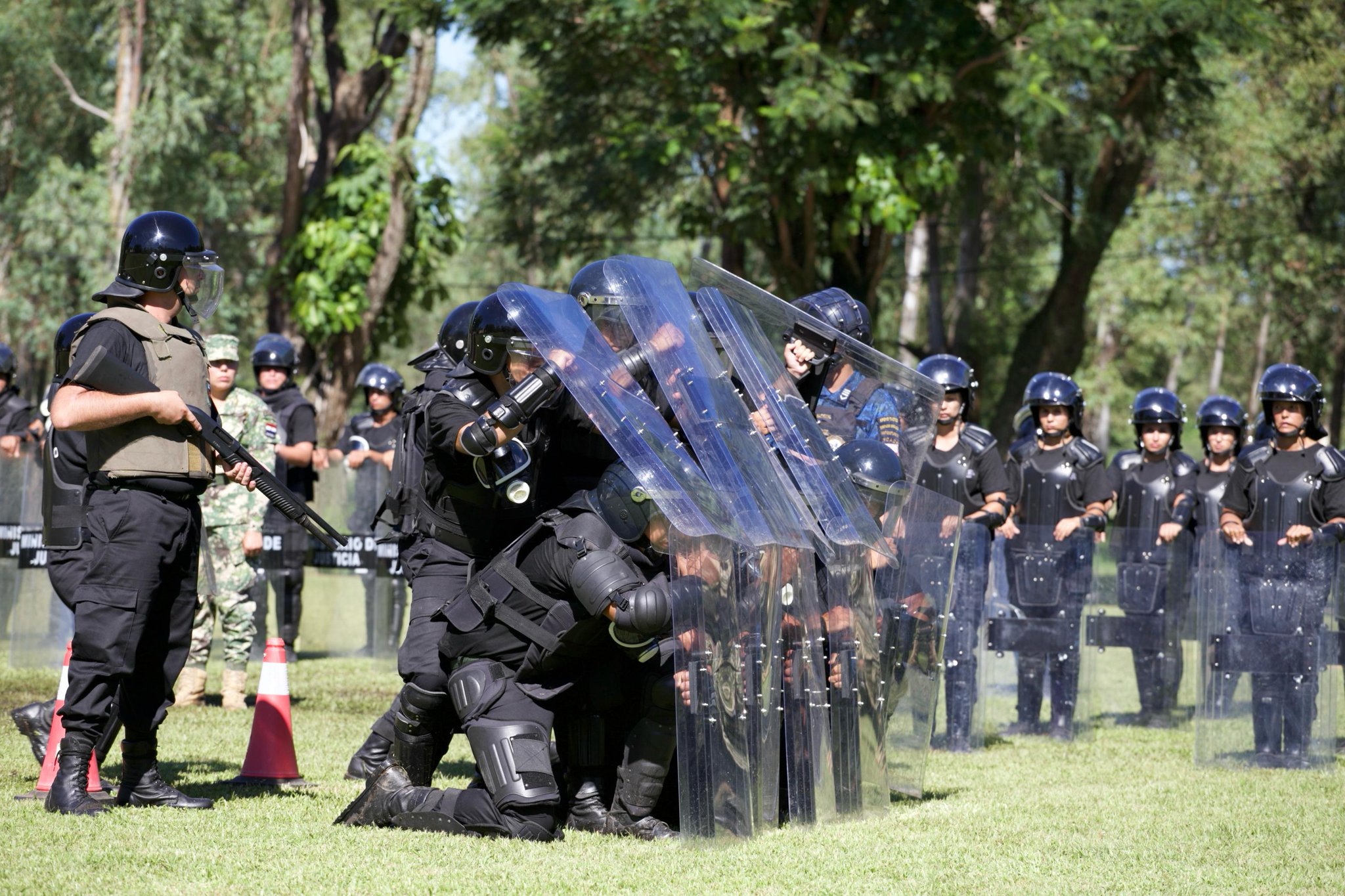 Nuevos agentes penitenciarios. Foto: Gentileza.