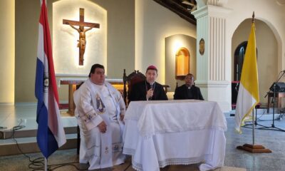 Nuncio Apostólico, Mons. Vincenzo Turturro. Foto: Arzobispado de Asunción.