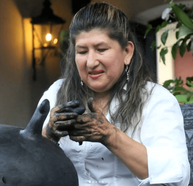 Julia Isídrez. Foto: Instituto Paraguayo de la Artesanía