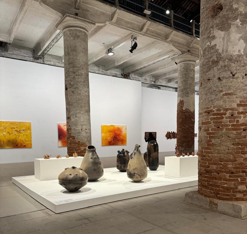 Obras de Julia Isídrez y Juana Marta Rodas en el Arsenale © AA