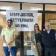 Kattya González junto a su suplente Ignacio Iramain y el diputado Raúl Benítez. Foto: Gentileza.