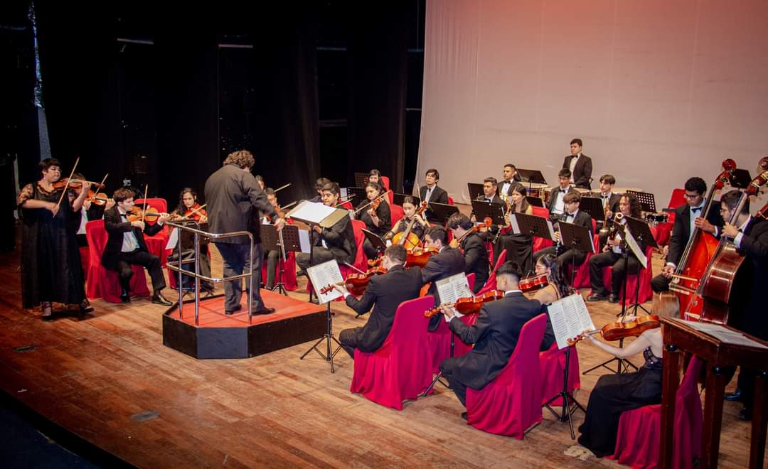 Orquesta Filarmónica Ipu Paraguay. Cortesía