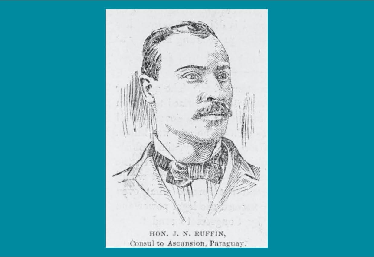 J.N. Ruffin, cónsul de Estados Unidos en Paraguay, 1897-1907 © The New York Public Library