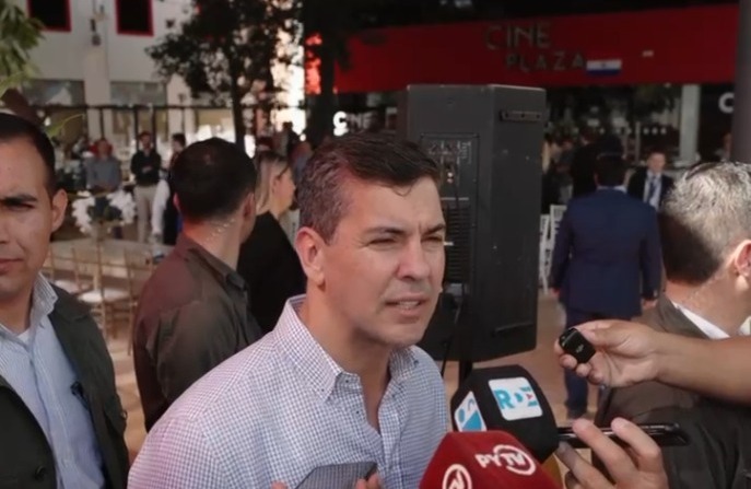 Santiago Peña. Foto: Captura de video.