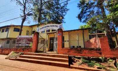 Escuela Tacurú Pucu - Hernandarias. Foto: Gentileza.