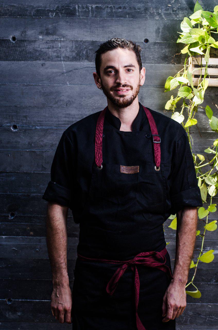 Eze Estragó, chef paraguayo. Foto: Gentileza.