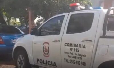 La denuncia fue radicada en la Comisaría de Arroyo Porá. Foto: Captura.