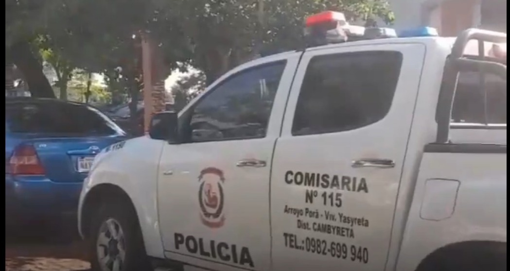 La denuncia fue radicada en la Comisaría de Arroyo Porá. Foto: Captura.