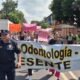 Estudiantes en protesta. Foto: Captura.