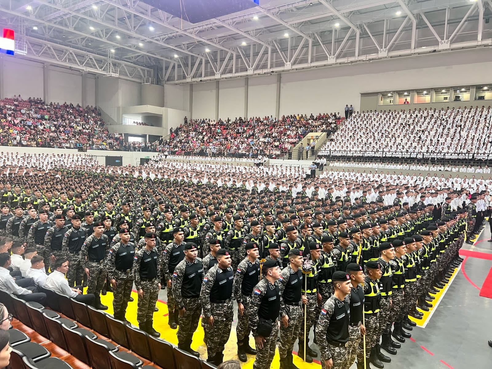 Egreso de jóvenes del grupo Lince y nuevos oficiales de la Policía Nacional. Foto: MDI.