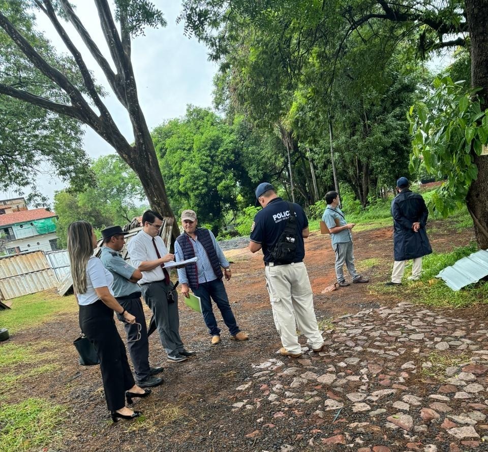 Comitiva fiscal investigará si existen delitos ambientales. Foto: Ministerio Público.