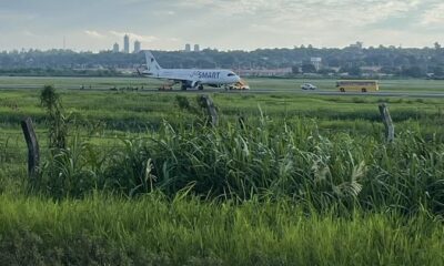 El avión es de bandera argentina. Foto: Gentileza.