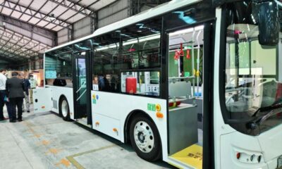 El proyecto de la firma taiwanesa Máster Bus prevé la insstalación de una fábrica de buses eléctricos en Paraguay. Foto: MIC.