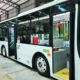 El proyecto de la firma taiwanesa Máster Bus prevé la insstalación de una fábrica de buses eléctricos en Paraguay. Foto: MIC.