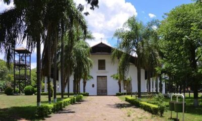 Templo de Yaguarón. Foto: Gentileza.