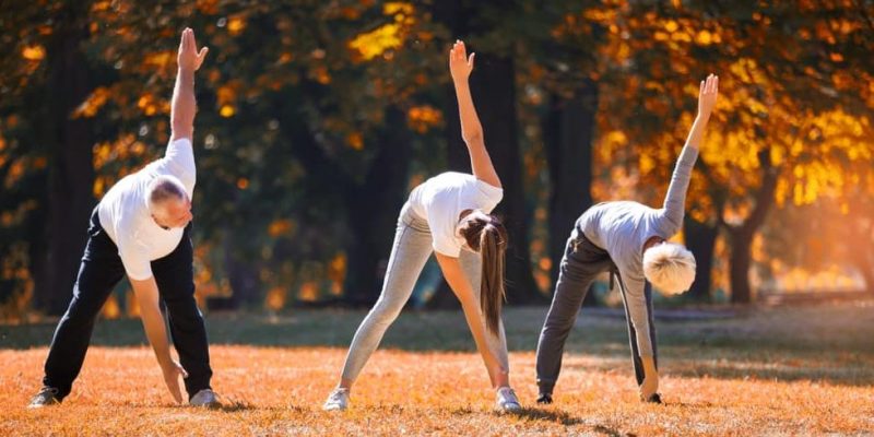 El ejercicio es una parte central de un estilo de vida saludable. Foto: Concepto.