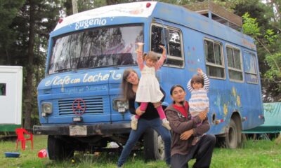 Grupo de arte clown, La Familia Café con Leche. Cortesía