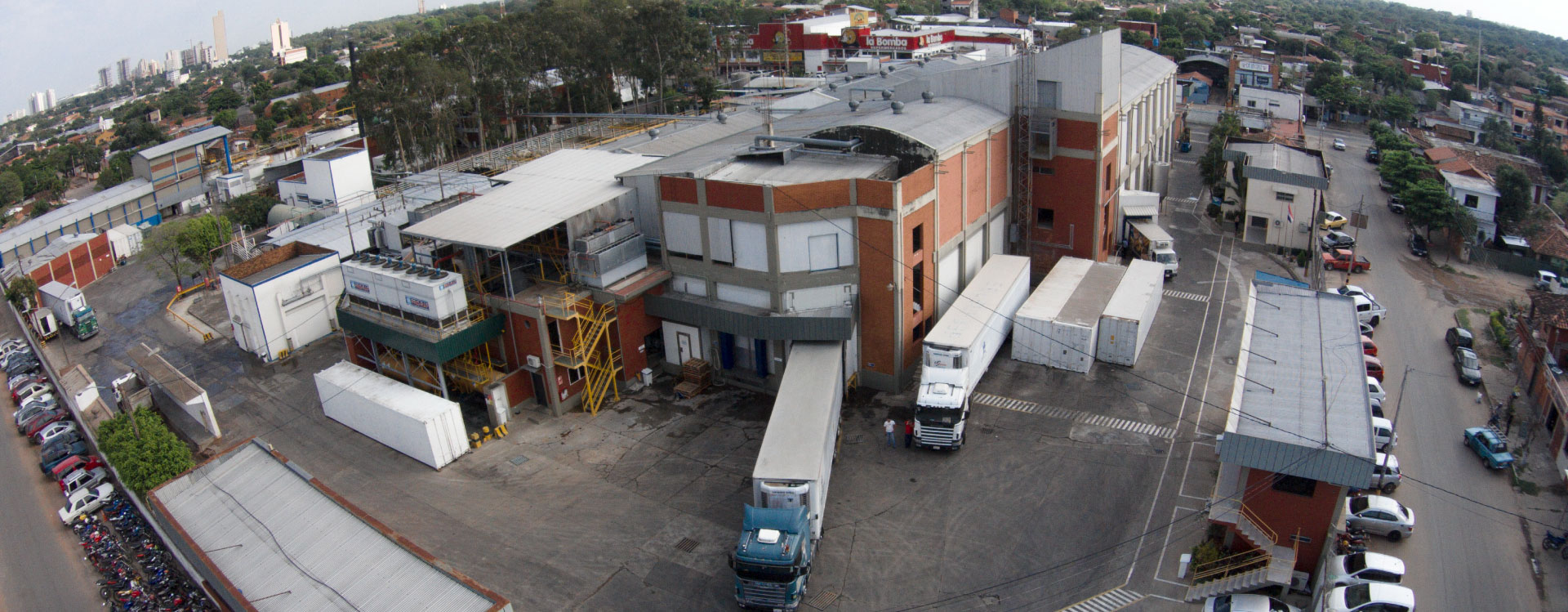 Planta industrial del Frigorífico Guaraní en la ciudad de Limpio. Foto: Gentileza.