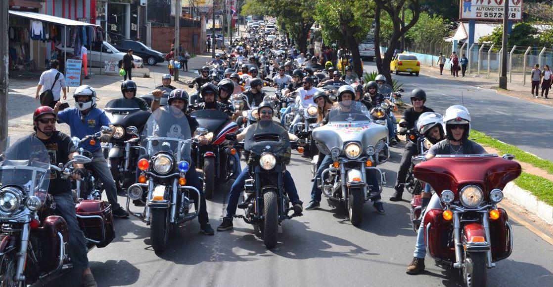 Más 500 harleros de Paraguay y otros países de sudamérica se reunirán en tierra guaraní. Foto: Harley Paraguay.