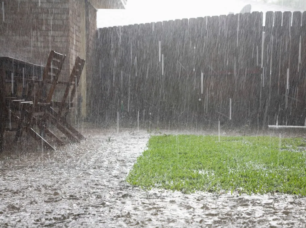 Lluvia torrenciales. Foto: Meteored.