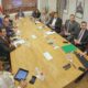 Reunión de representantes del Viceministerio de Energía y el Ejecutivo. Foto: Ip