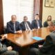 Reunión con el ministro de Economia y el senador de EE.UU. Foto: Ministerio de Economia.