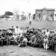 Grupo de soldados leales al Gobierno, durante la revolución del 47. La foto fue tomada en Itá el 22 de agosto de 1947. Cortesía