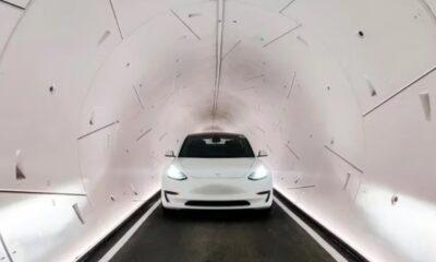 Túnel Tesla. Foto: Infobae.