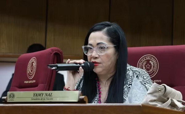 Senadora Norma Aquino. Foto: Archivo.