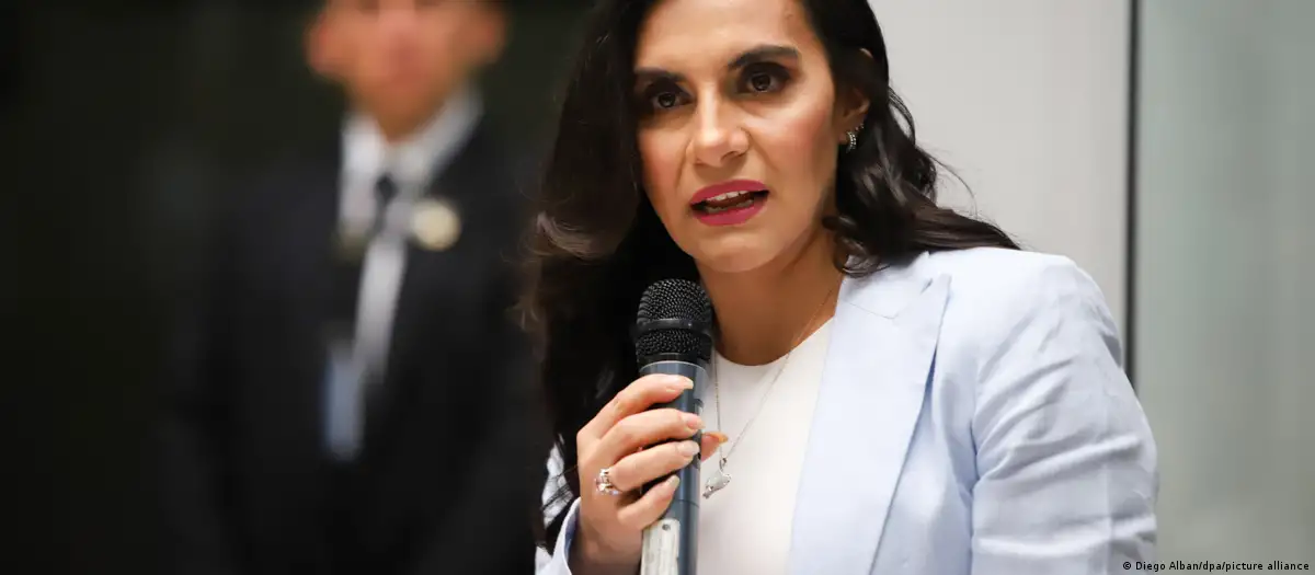 Verónica Abad, vicepresidenta de Ecuador. Imagen de archivo.