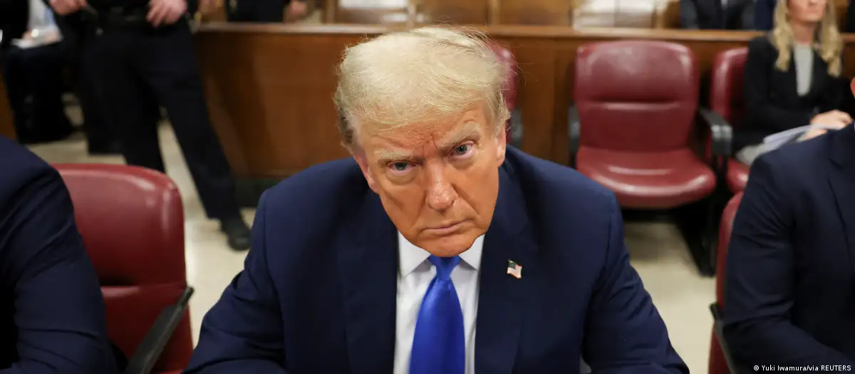 Donald Trump, expresidente de Estados Unidos, enfrenta un juicio penal en una Corte de Nueva York.Imagen: Yuki Iwamura/via REUTERS/DW