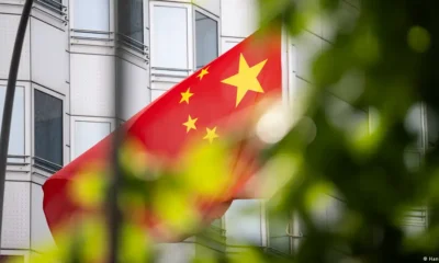 Bandera de China. Foto: DW.