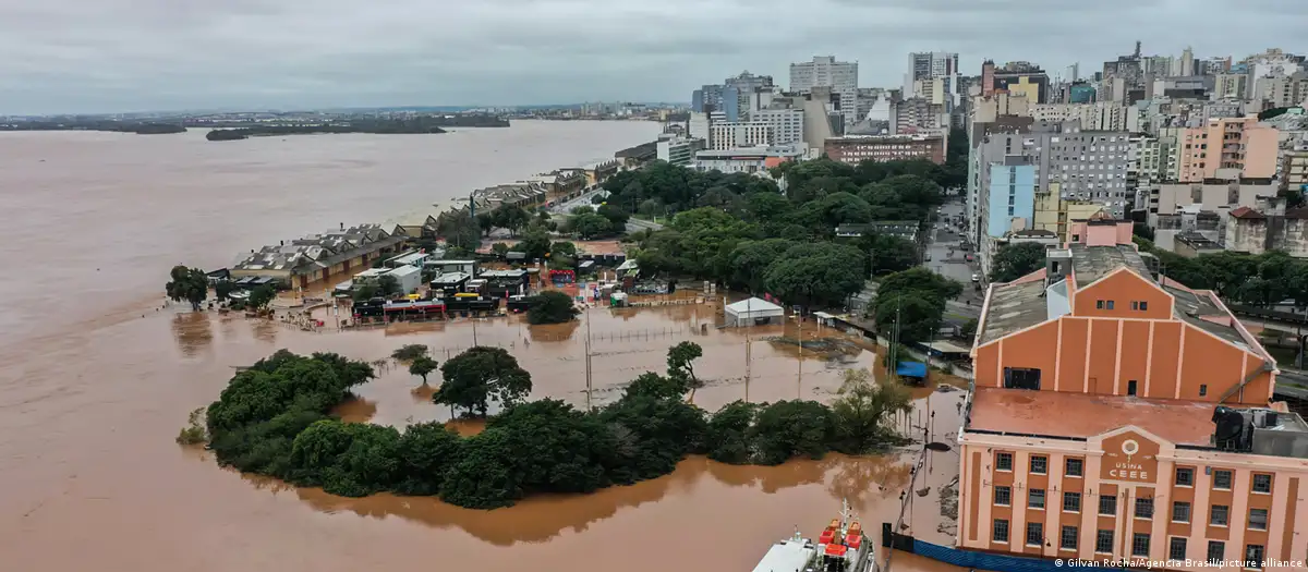 Rio Grande do Sul afirmó que las inundaciones han provocado la muerte de 76 personas.Imagen: Gilvan Rocha/Agencia Brasil/picture alliance /DW