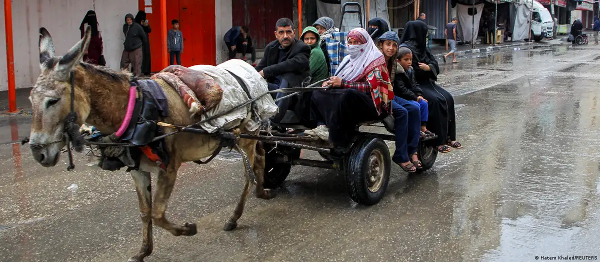 Israel inició evacuación, magen: Hatem Khaled/REUTE/RS /DW