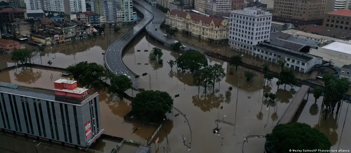 Inundaciones en Porto Alegre, capital de Rio Grande do Sul. Foto:DW