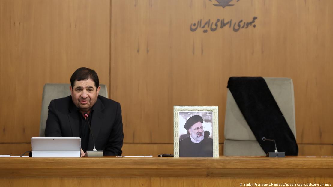 Mohamad Mokhber. Foto: Iranian Presidency/Handout/Anadolu Agency/picture alliance/DW