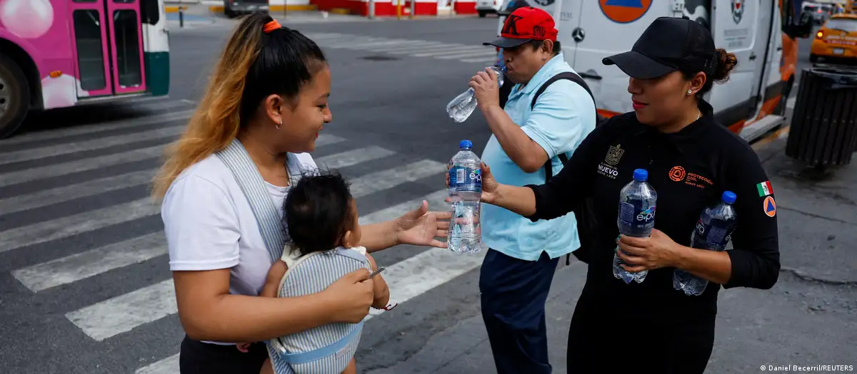 Ola de calor en México. Foto: Daniel Becerril/REUTERS/DW