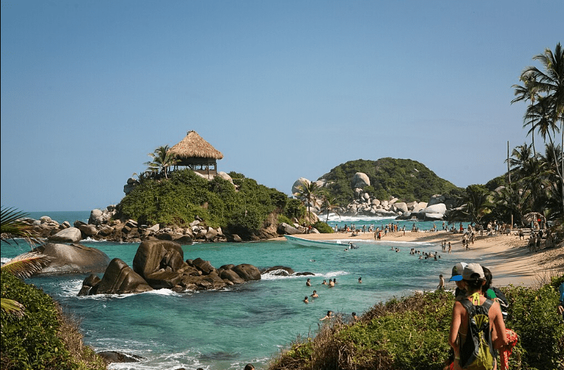 Playa del Cabo, Parque Tayrona, Santa Marta (Colombia). Foto: Wikipedia.