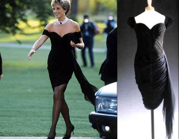 Lady Di y el vestido de la venganza. Foto: Fb.