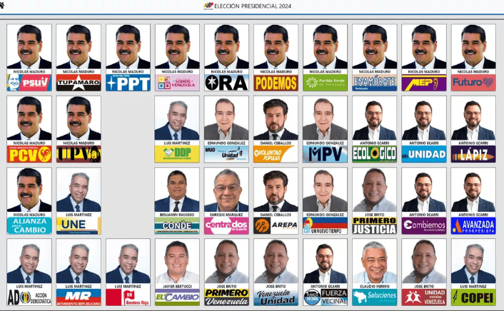 Boletin de elecciones en Venezuela. Foto: CNE