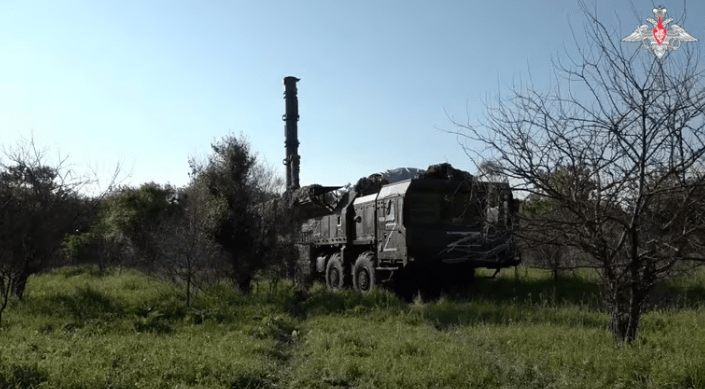 Ejercicios nucleares de Rusia en la frontera de Ucrania. Foto: Infobae.