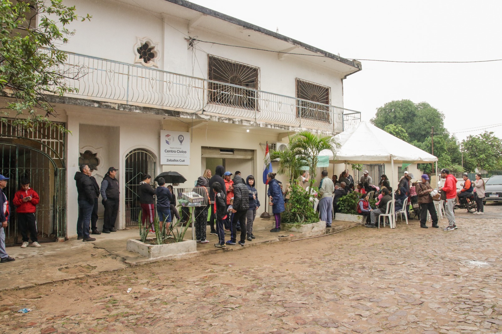 Centro Cívico en Zeballos Cué. Foto: Gentileza.