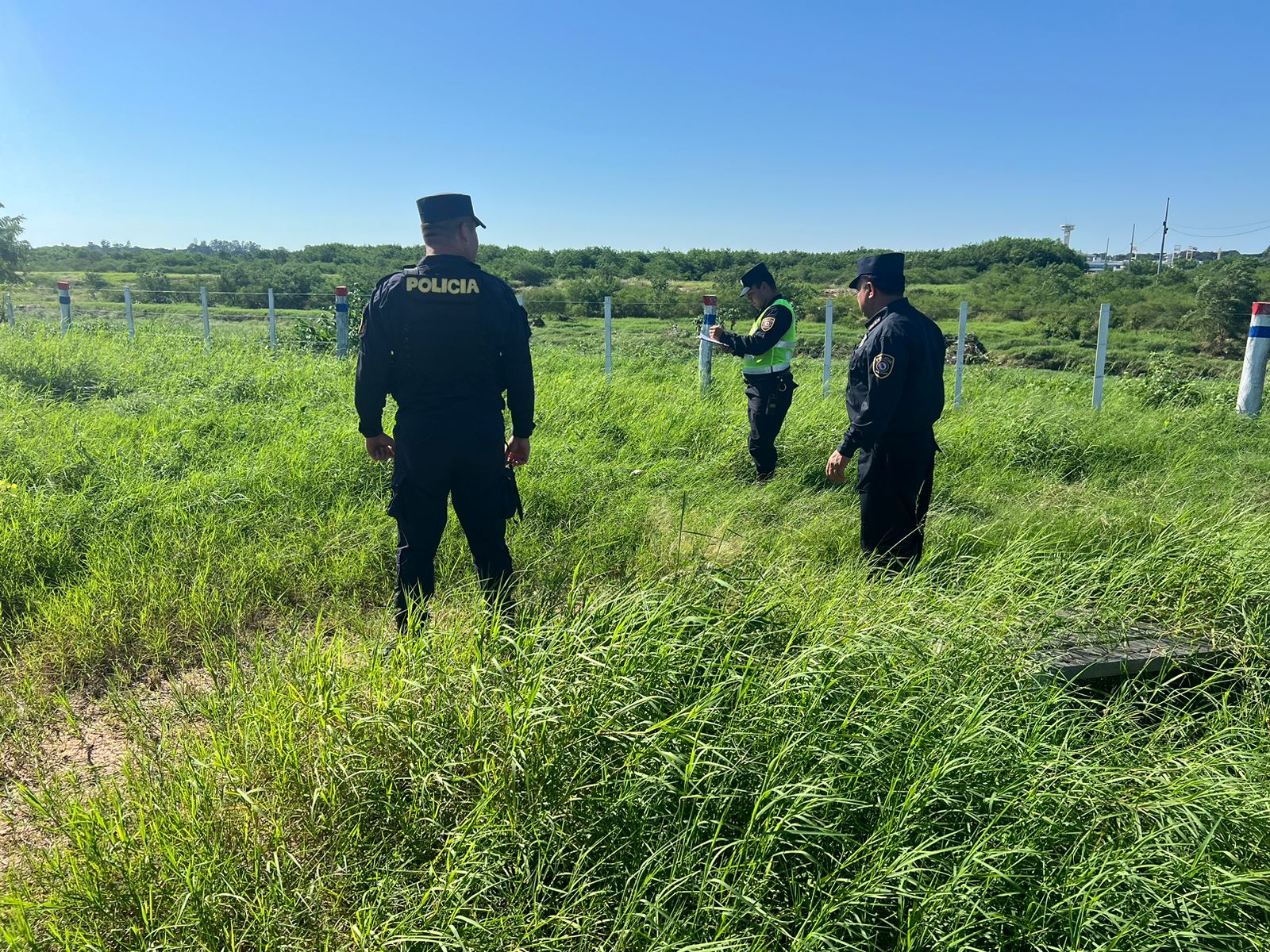 Hallazgo de cadáver. Foto: Policía Nacional.