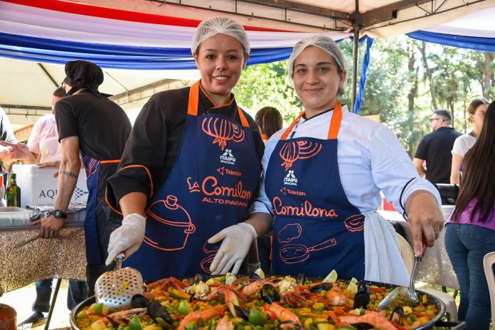 Comilona de Teletón. Foto: Gentileza.